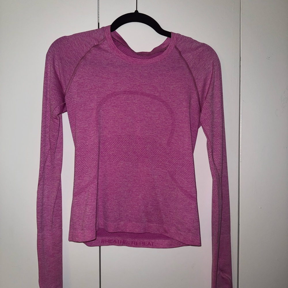 lululemon long sleeve swiftly! Race length.